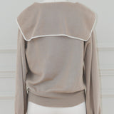 St Tropez Cardigan with Shell and Metal Buttons SAMPLE
