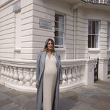 The Kensington Cable Knit Dress in Ecru