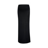 The Auri Maxi Skirt in Black