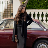 The Auri Maxi Skirt in Black