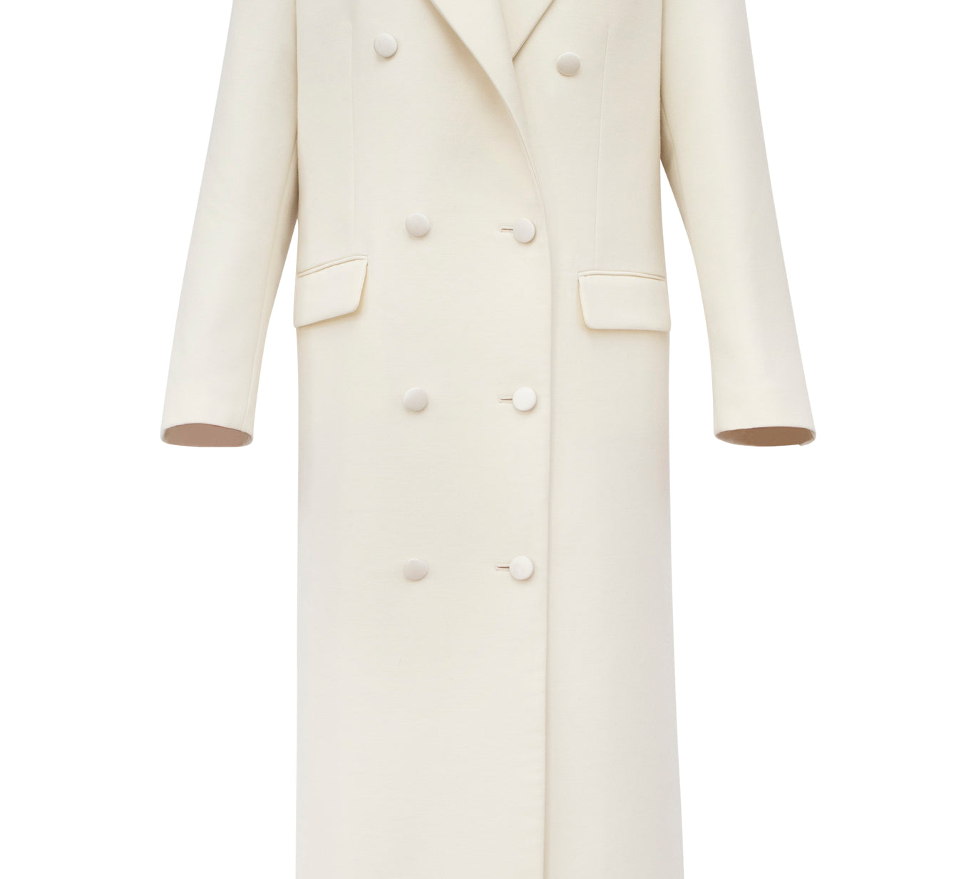 London Duster Coat in English Cream