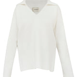Coco Sweater with Bandana in Milk White