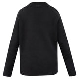 Coco Sweater with Bandana in Noir