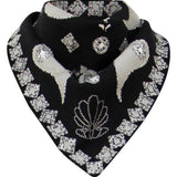 Coco Sweater with Bandana in Noir