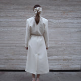 London Duster Coat in English Cream