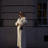 London Duster Coat in English Cream