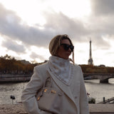 Coco Sweater with Bandana in Milk White