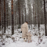 KIDS MAYFAIR Shearling Reversible Wrap Coat