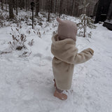 KIDS MAYFAIR Shearling Reversible Wrap Coat