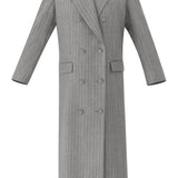 London Duster Coat in Italian Grey
