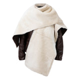 DIAMOND GIRL Leather Bomber in Espresso Brown