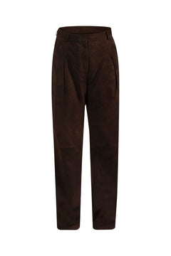 LONDON TROUSERS in Chocolate Brown