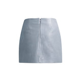 SIMPLY PERFECT Mini Skirt in French Grey