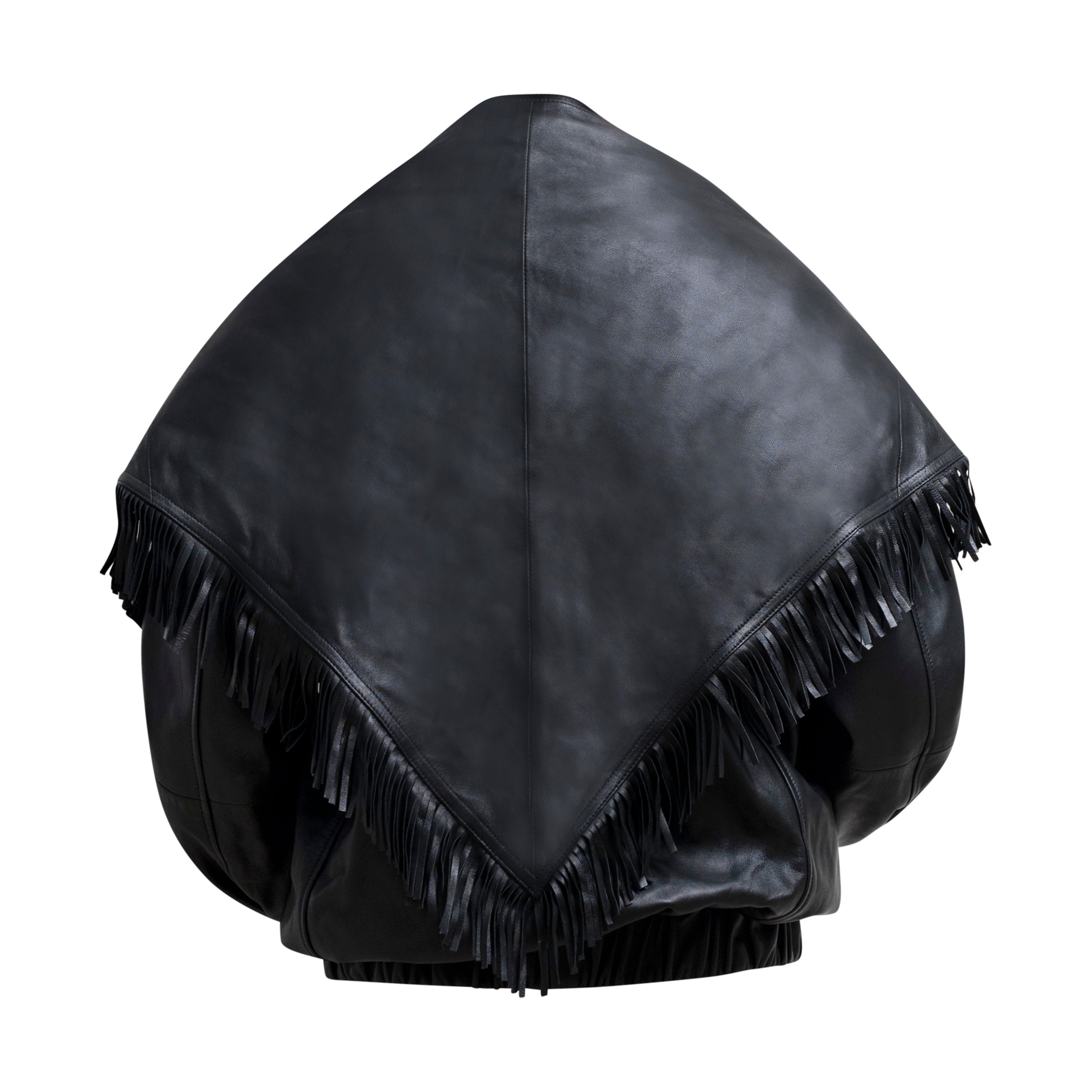 PALM SHAWL in Smooth Leather