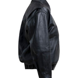 ENGLISH Elegant Bomber With Removable Shearling Collar