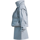 SIMPLY PERFECT Mini Skirt in French Grey