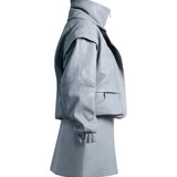 SIMPLY PERFECT Mini Skirt in French Grey