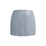 SIMPLY PERFECT Mini Skirt in French Grey