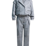 LONDON TROUSERS in French Grey