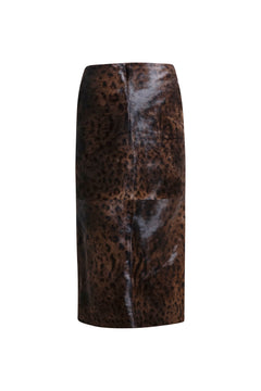 NARS Skirt in Leopard Ponyhair