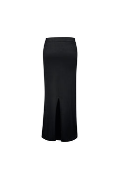 The Auri Maxi Skirt in Black