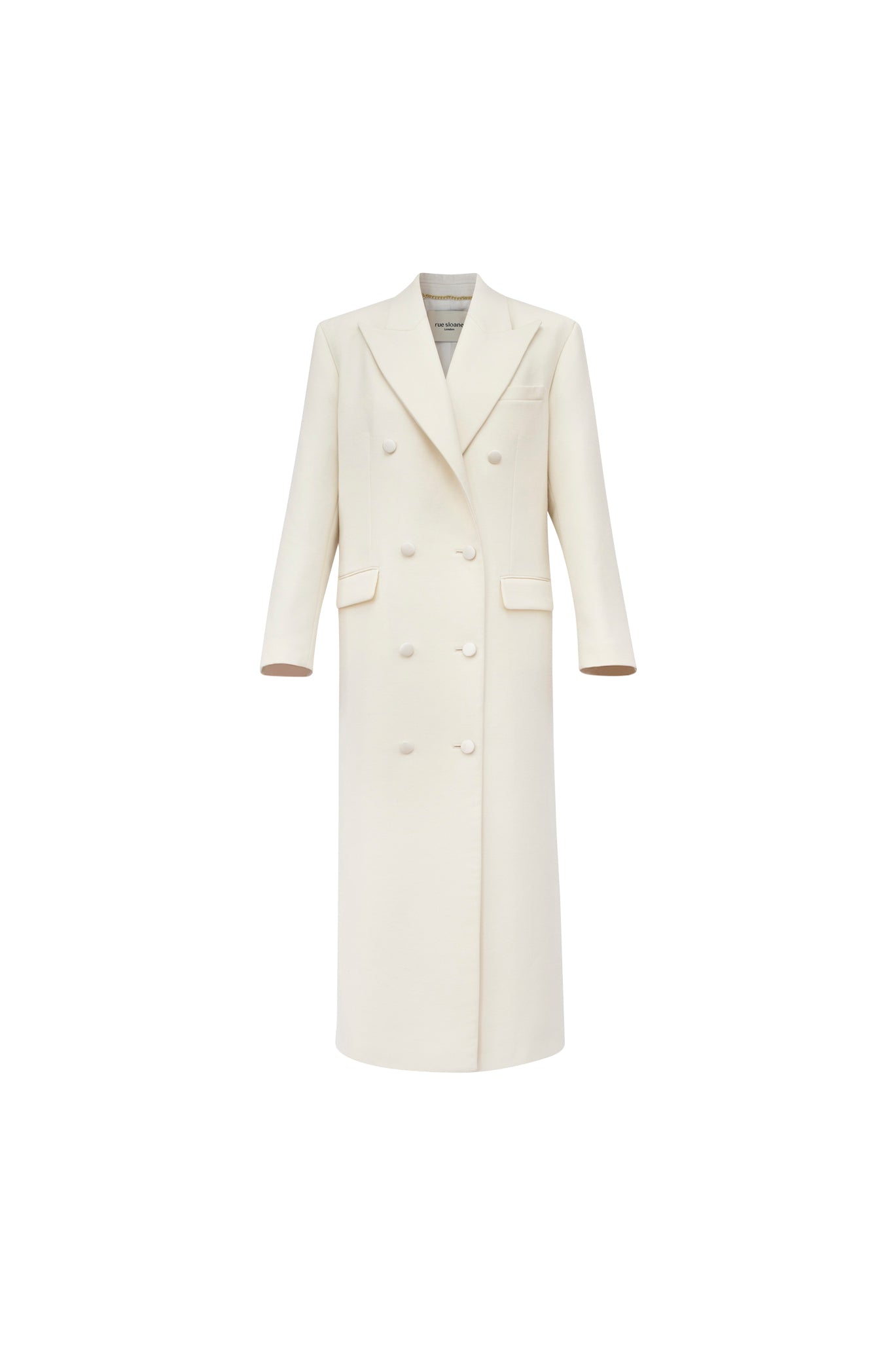 London Duster Coat in English Cream – Rue Sloane